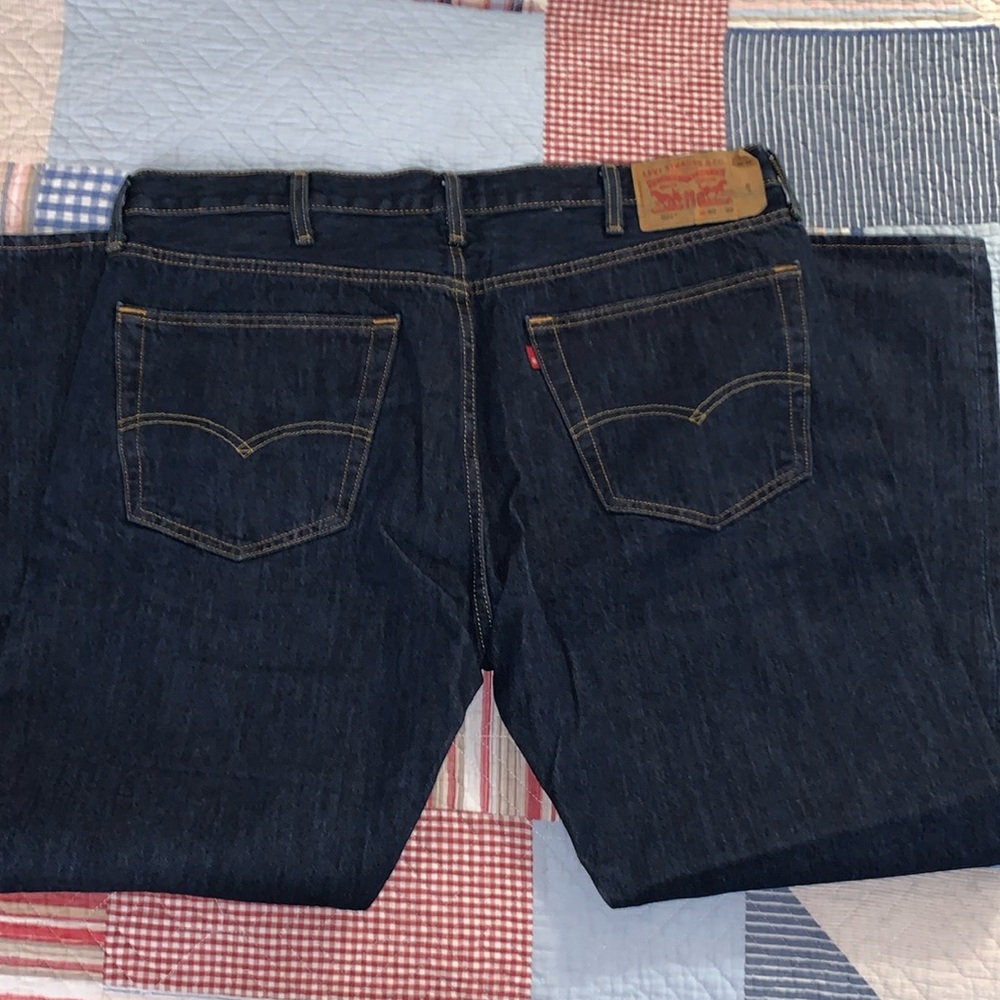 501 Levi’s denim dark wash size 40 X 30